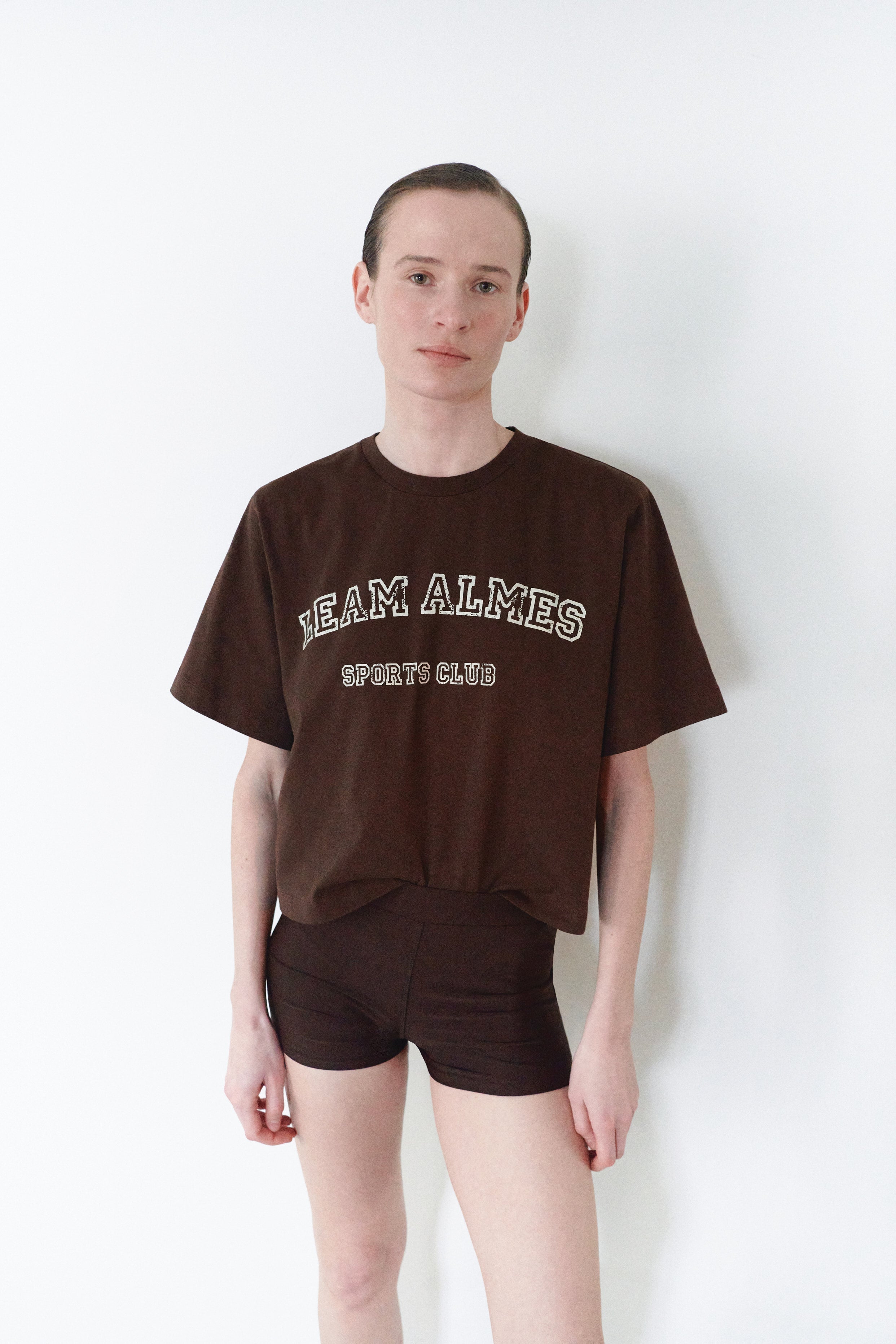 Brown Short Leggings