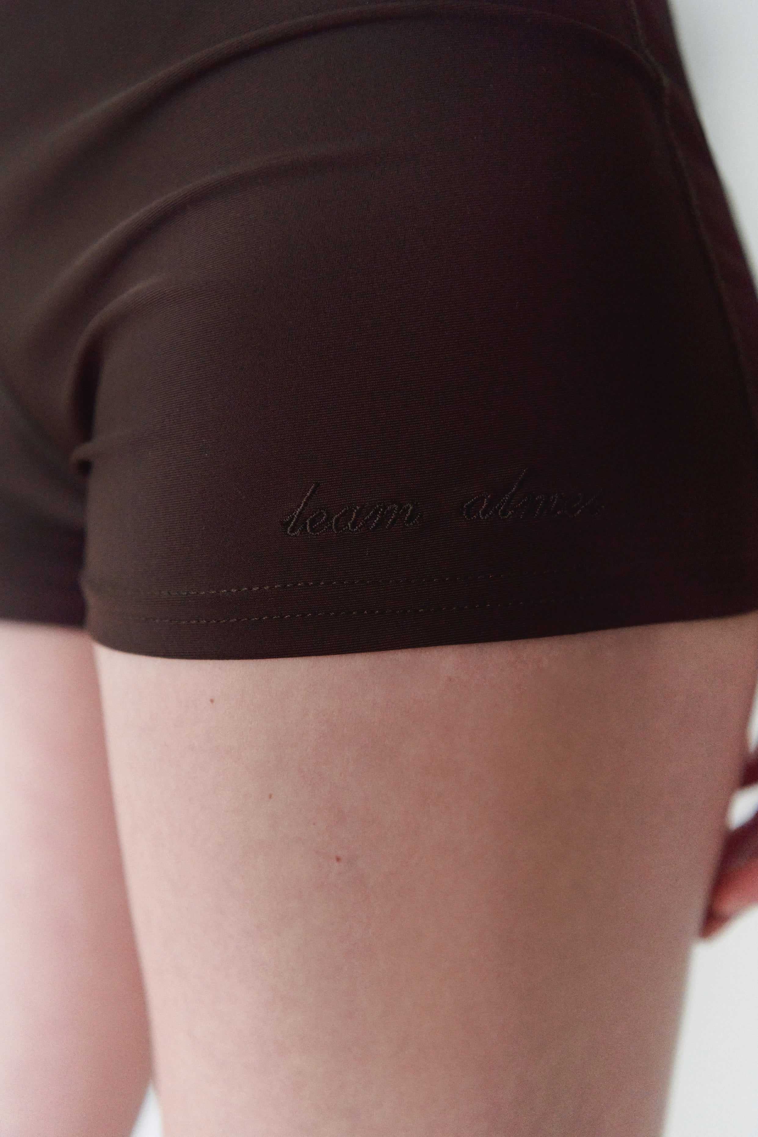 Brown Short Leggings