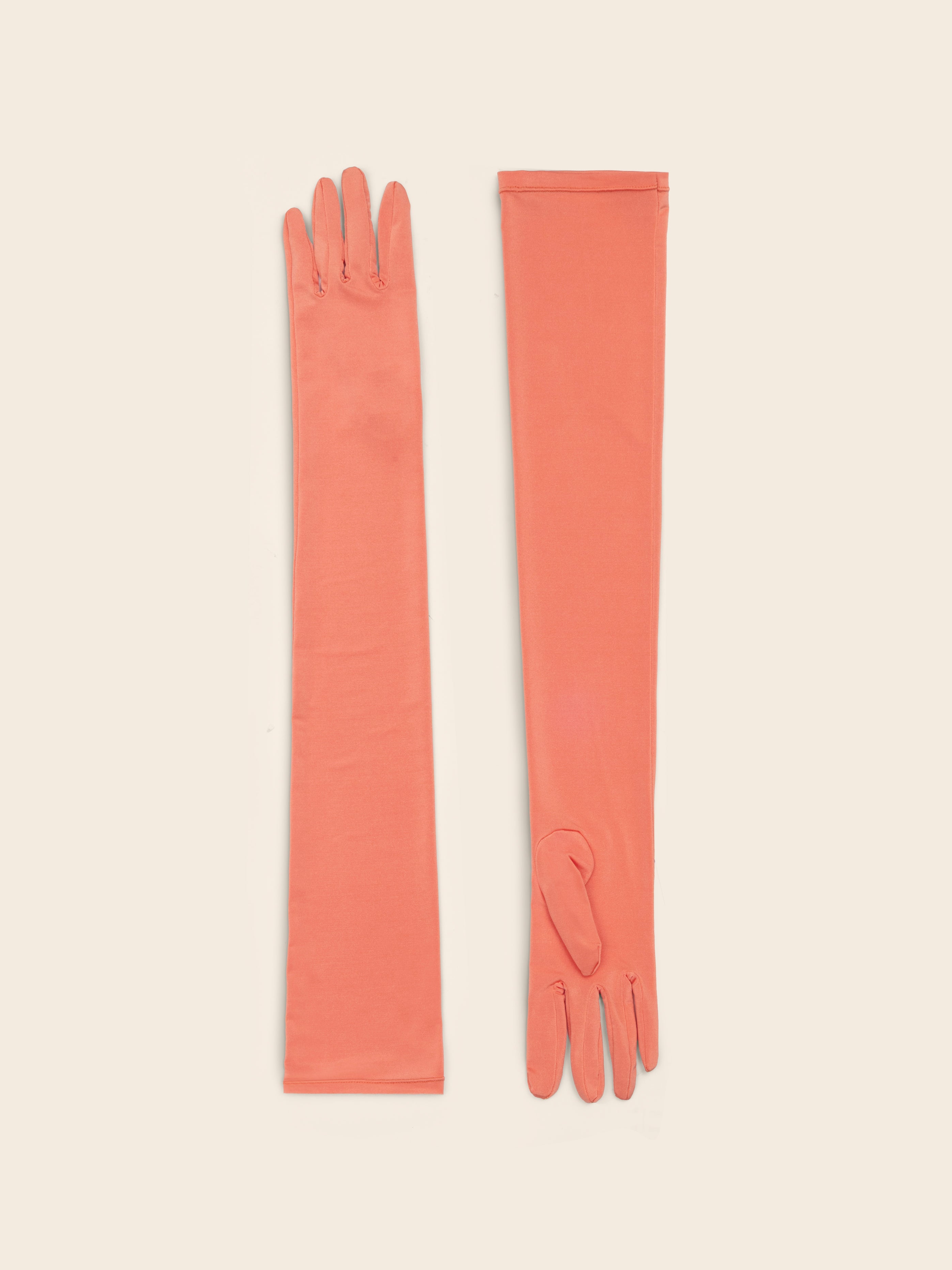 Coral Jersey Gloves
