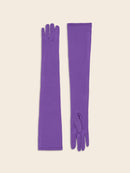 Purple Jersey Gloves