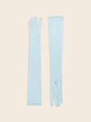 Baby Blue Jersey Gloves