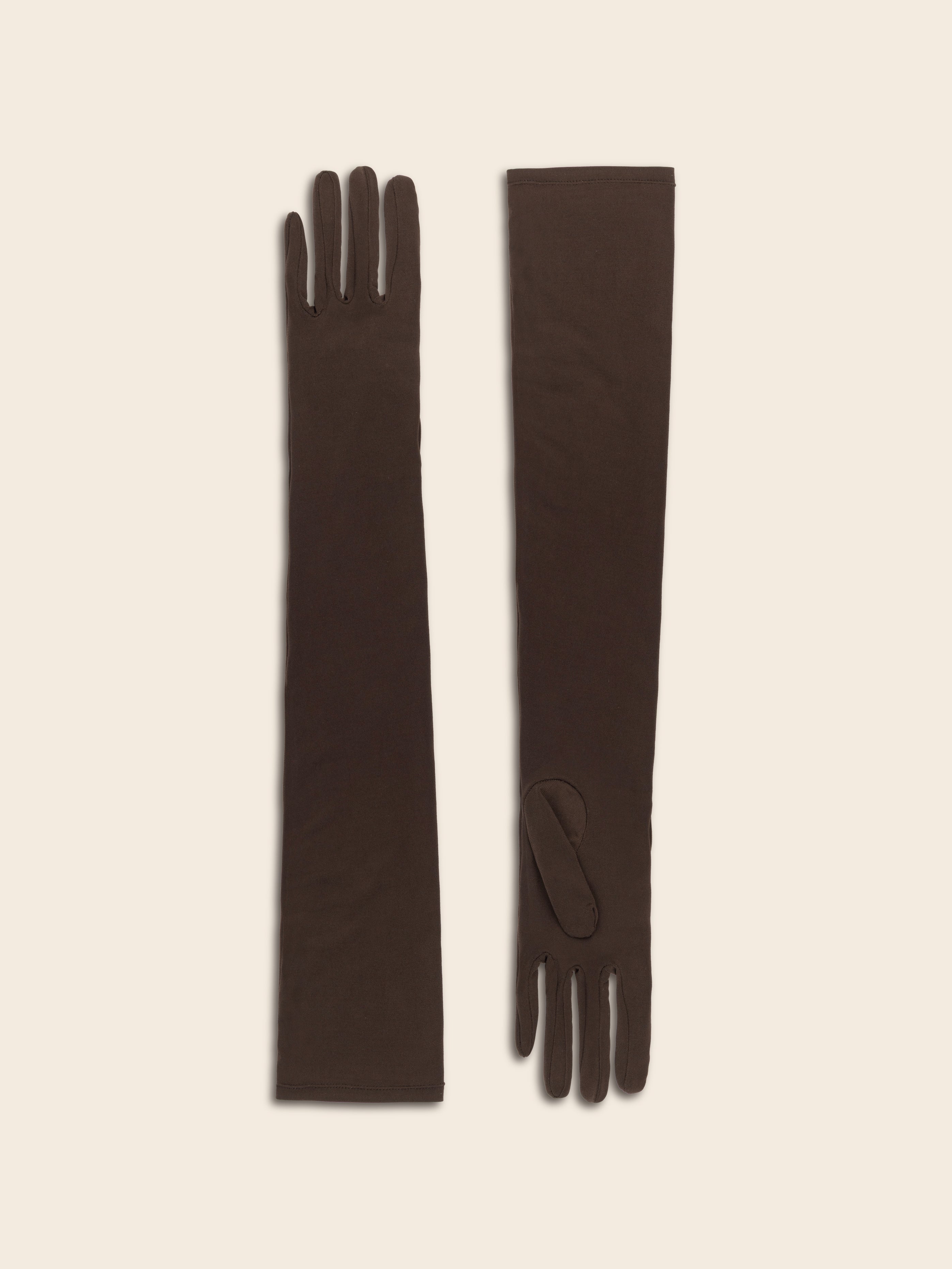 Brown Jersey Gloves – Leam Almes EU