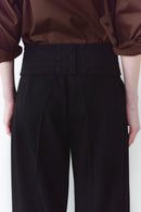 Black Adjustable Cummerbund