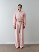 Pink Trackpants with Stone Logo Print