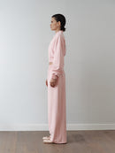 Pink Trackpants with Stone Logo Print