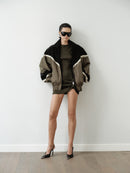 Multicolor Water Resistant Parachute Jacket