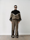 Multicolor Water Resistant Parachute Jacket