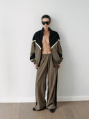 Multicolor Water Resistant Parachute Track Pants