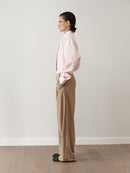 Camel Unisex Pants With Adjustable Cummerbund