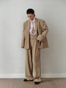 Camel Adjustable Cummerbund