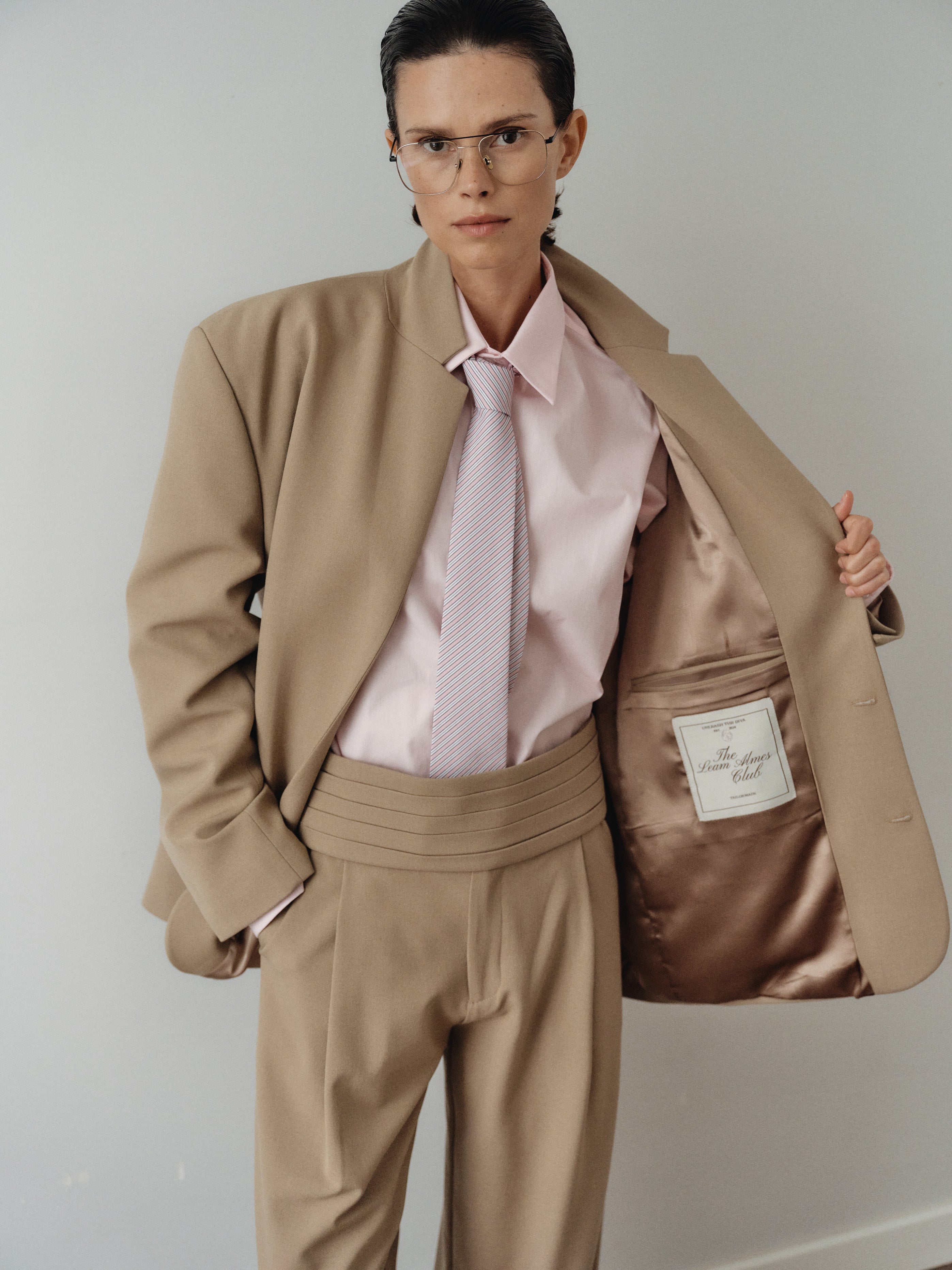 Camel Oversized Unisex Jacket