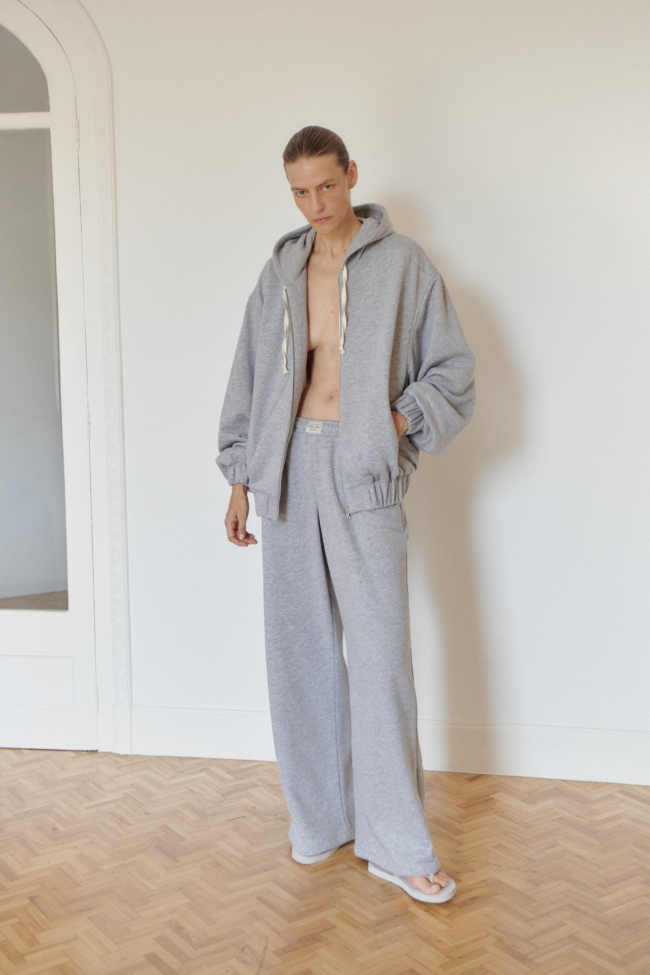 Grimelange Cotton Hooded Sweatshirt