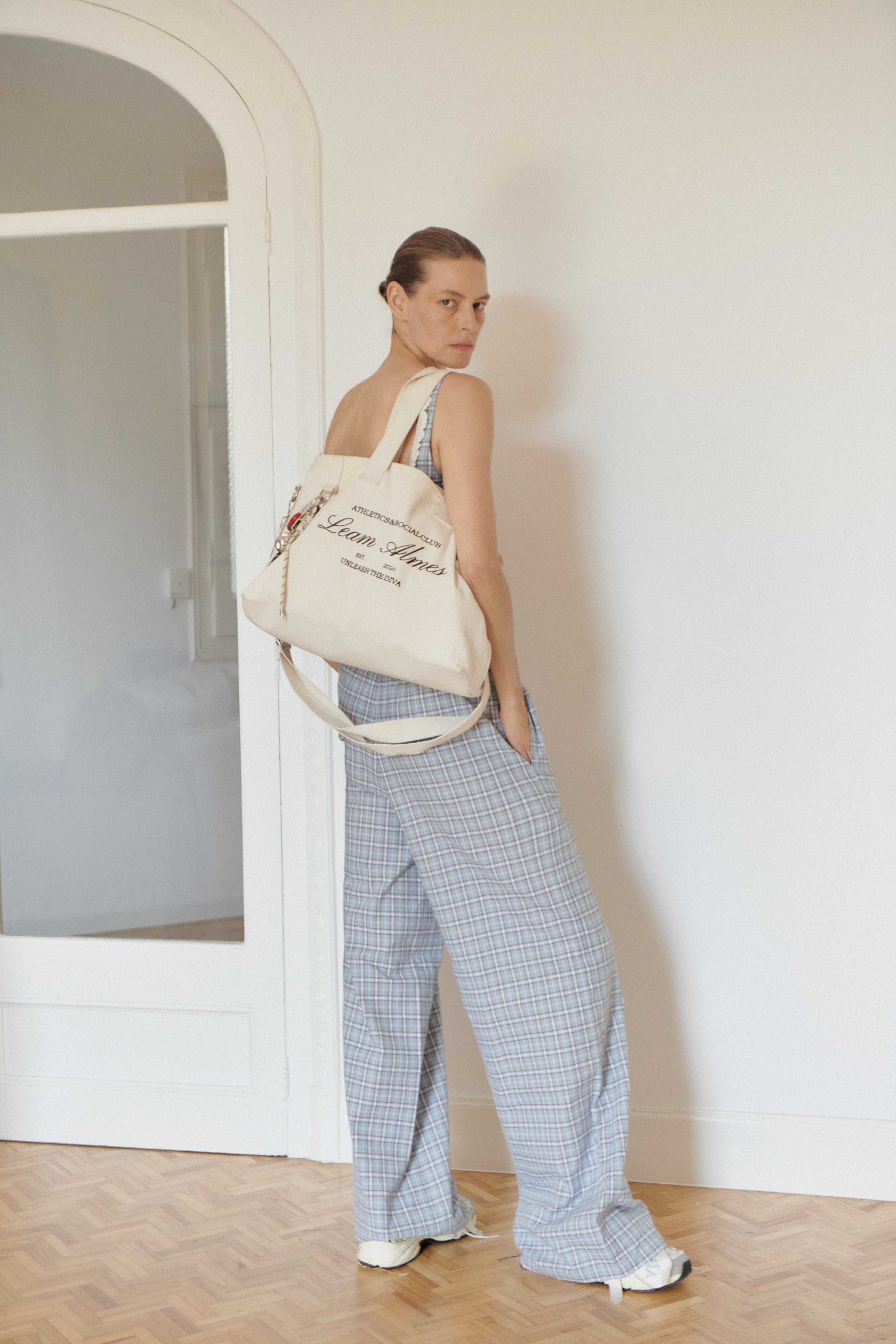 Signature Logo Canvas Duffle Bag