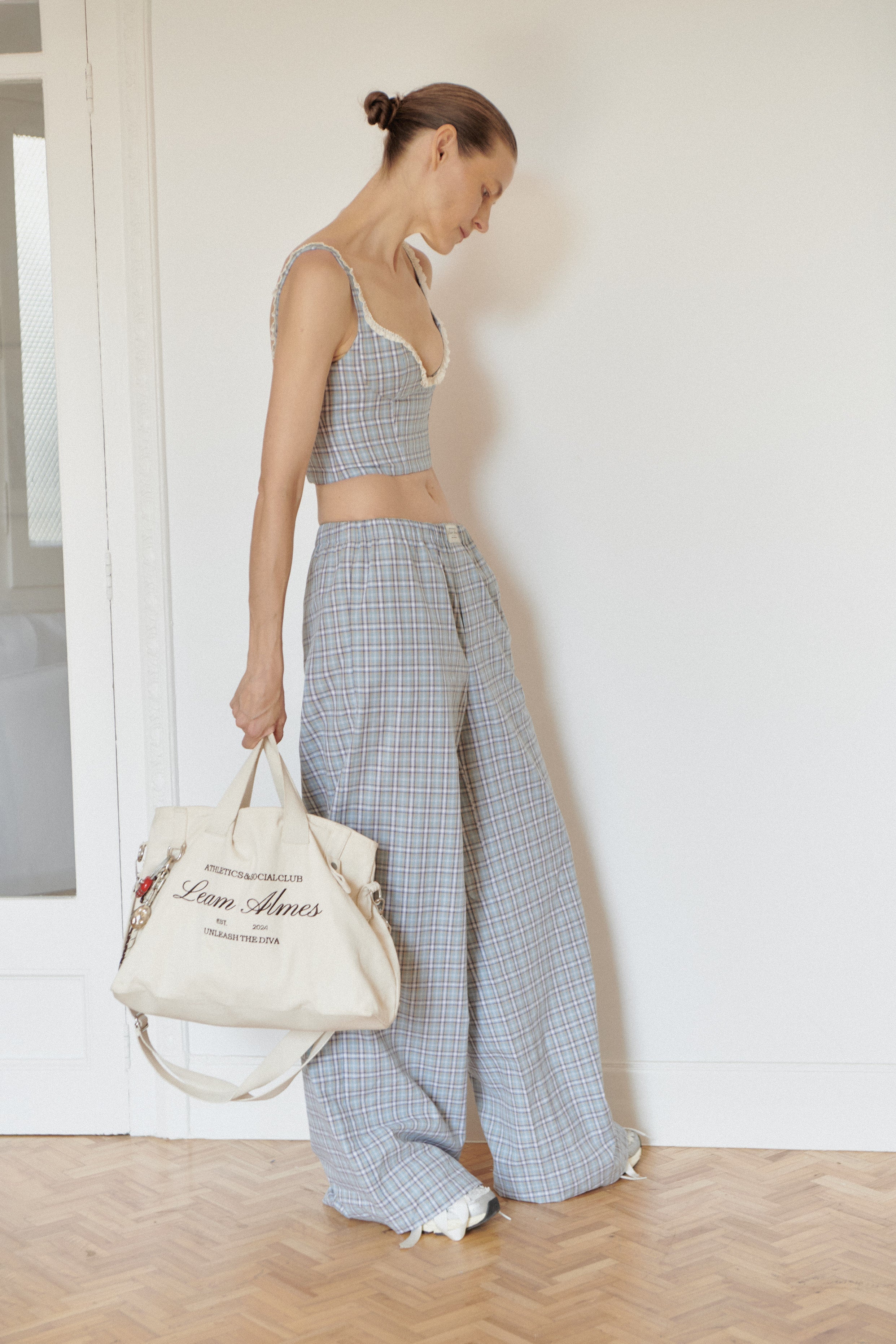 Signature Logo Canvas Duffle Bag