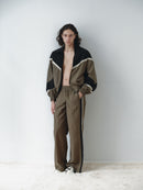 Multicolor Water Resistant Parachute Track Pants