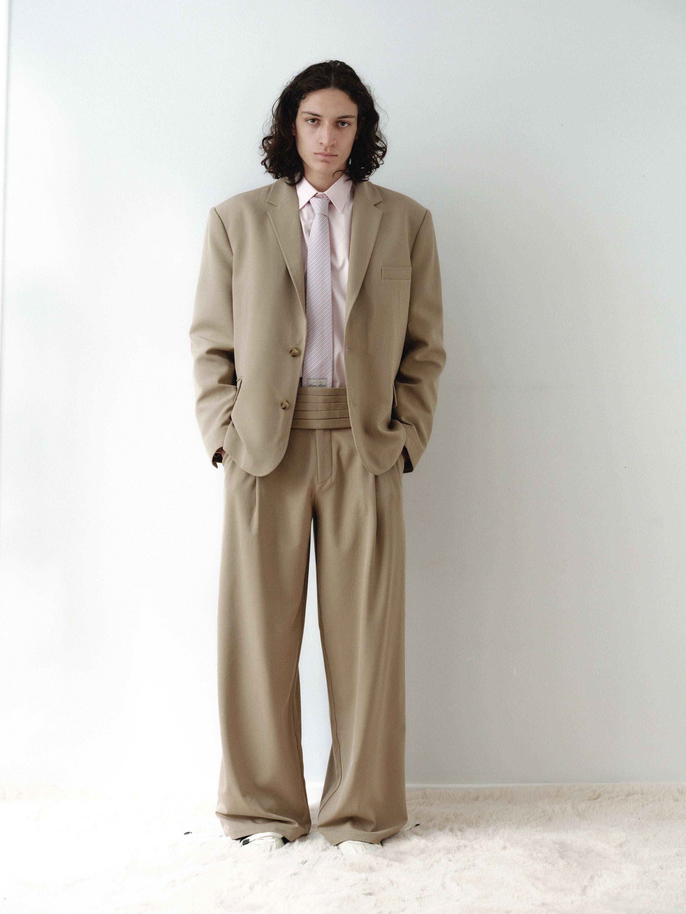 Camel Oversized Unisex Jacket