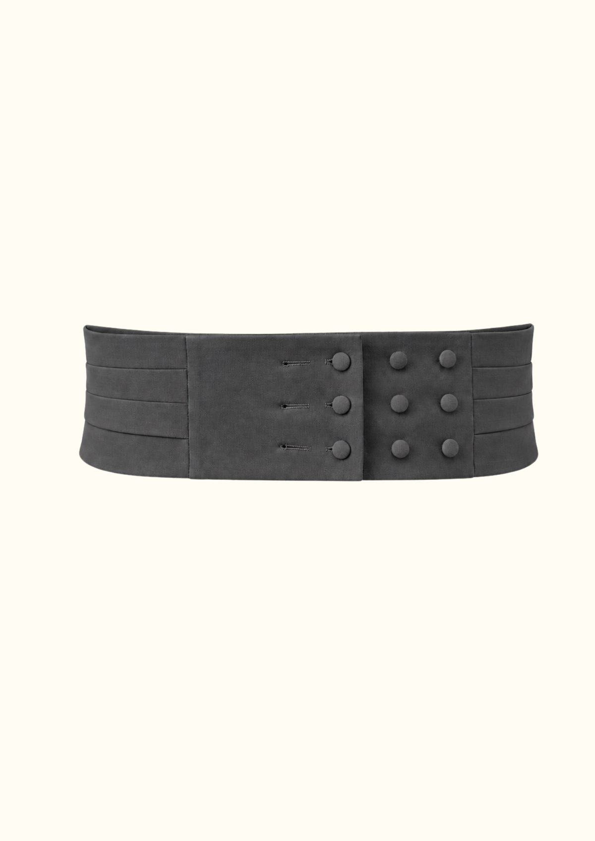 Anthracite Adjustable Cummerbund